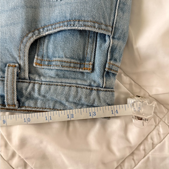 Cello Light Blue Ripped Jean Shorts - Picture 4 of 5